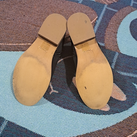 🌈ALDO BRAIDED LEATHER WESTERN LACE UP ANKLE BOOTS-6 - Picture 7 of 9